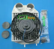 Aluminum 5" Side Mount Intercoole For Renault 5 R5 GT Turbo Super BC40 85-91 FAN (for: Renault)