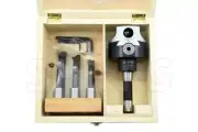 4" Boring head R8 Shank + 6pcs Carbide Tipped Boring Bar Set R]
