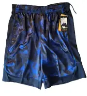 And1 Basketball Gym Shorts. Men’s Medium. Printed 11" Inseam, Blue Black. NWT