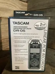 TASCAM DR-05 Portable Linear PCM Recorder NIB
