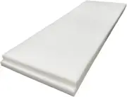 1" X 24" X 72" (2 Pack) High Density Upholstery Foam Cushion, Seat Replacement,