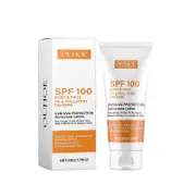 Melt-In Milk Sunscreen SPF 100, Body & Face UV & Pollution Defense, Sunscreen For Body & Face Oil Free Sunscreen Lotion For Sun Sensitive Skin