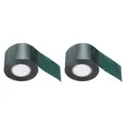 2pcs Artificial Grass Tape 1.97" x 16.4 ft Double-Sided Turf Seam Tape, Green