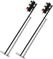 FELTECHELECTR 2pcs Mini Model Railroad Traffic Lights Realistic Simulation Traffic Lamp for DIY Table Layout Decor