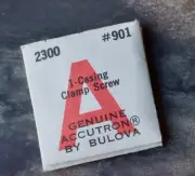 Vintage Bulova Accutron 2300 tuning fork watch Casing Clamp Screw part #901 NOS