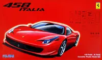 在飛比找露天拍賣優惠-富士美 1/24 拼裝汽車模型 法拉利 Ferrari 45
