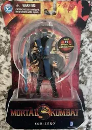 Mortal Kombat Sub Zero Figure 3-3/4 in / 4 in Jazwares New MIB