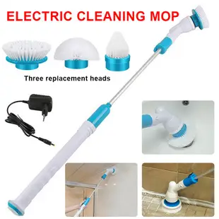 Cleaning Turbo Scrub Brush Electric Spin Scrubber Adjustabl