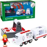BRIO World Remote Control Travel Train for Kids Age 3 Years Up - Compatible with