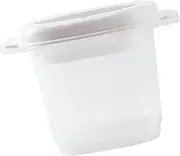 Leefasy Microwave Rice Cooker Steamer Pasta Cooker Pot with Strainer Rice Cooking Microwave Rice Maker for Home Kitchen Pasta Veggies