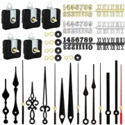 Clock Mechanism for DIY Projects 5PCS Quartz Movement with Digital Cards