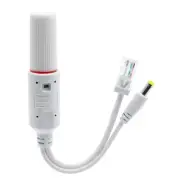 48V to 12V POE Splitter with Video and Adapter Cable Supply Module for IP3543