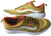 Vans Men's UltraRange Exo Ochre Gold Orange Skate Trail Shoes Size 13 NIB