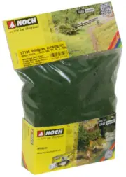 NOCH Wild Grass (dark green, 6mm, 50g) For O,HO,TT,N Scale