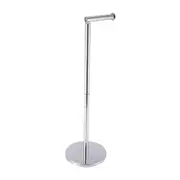 Holder, Freestanding, Stainless Steel Paper Storage for 5 Paper Rolls,Toilet Paper Stand Silver