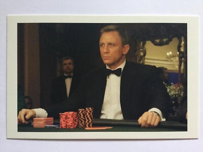 James Bond 007 Picture Postcard Daniel Craig Casino 2006