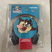 1995 Toshiba AM/FM Headphone Radio LT200TAZ Looney Tunes Tronics NOS