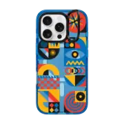 iPhone 16 Pro Impact Ring Stand Case MagSafe Compatible Mosaic