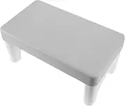 YOSADIER Bathroom Footstool for Squatting Anti- Toilet Stool for Pooping Compact Design for Adults Strong Load-bearing Capability Foot Rest for Comfortable Positioning
