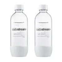 在飛比找PChome24h購物優惠-Sodastream寶特瓶1L 2入(白)