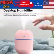 Air Humidifier Mini Ultrasonic USB Essential Oil Diffuser Car Purifier Mist Make