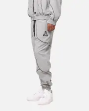 [The Anti Order] The Anti Order Stereo Nylon Track Jogger Grey - Size S S Grey