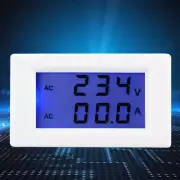 D85-2042 Electric Multimeter Double Digital Display Current Voltage Power HAN