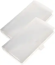 GRADENEVE 2pcs Movie Tickets Collection Album Zipper Pages Theater Lovers Postcards Holder Multi-function Storage for Plane Car Movie Tickets