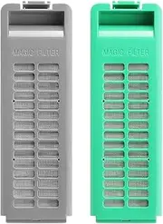 2pcs Washing Machine Magic Lint Filter Mesh, Compatible with Samsung SW50ASP SW52ASP SW55USPIW, Laundry Filter Screen