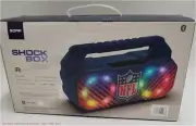 NFL New England Patriots Wireless BoomBox Dual Speaker with FM Radio