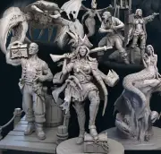 Pirates by Great Grimoire | TTRPG | RPG | Miniature | D&D | DnD