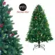 摩達客耶誕-6呎/6尺(180cm)PVC葉混松針葉紅果松果裝飾聖誕樹(不含燈)本島免運費