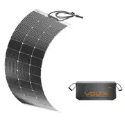 VoltX 300Ah 12V Lithium Battery + Solar Panel 100W Flexible