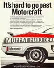 1977 MOFFAT XC FALCON FORD DEALERS A5 DISPLAY CARD BROCHURE BIANTE 1:18 DIORAMA