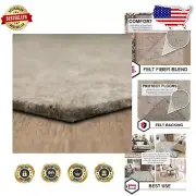 Premium 6' x 9' Felt Rug Pad - Plush Cushion & Floor Protector for All Surfaces