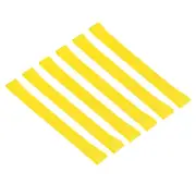 Towel Bands, 6 Pack 9.84x1 Inch Silicone Towel Chair Clips, Yellow