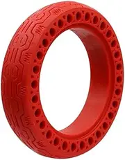 KTKBXUDMUL For Segway Ninebot Max G30 10x2.50 Tyre For Tricycle Bike Schwinn Kids 3 Wheel Stroller Electric Scooter 10' Fluorescent Tire(1pc red)