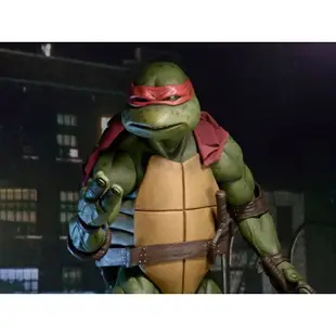 【撒旦玩具 SatanToys】預購 NECA 電影【忍者龜 1990】拉斐爾1/4 可動人偶 TMNT Raphael