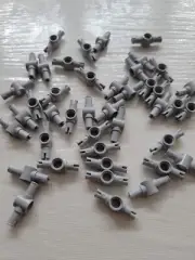 NEW LEGO 10X GRAY TECHNIC DOUBLE BUSH 3M #44874