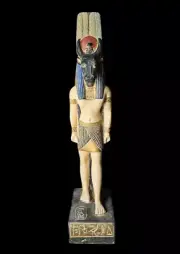 Rare Ancient Egyptian Pharaonic Goddess Hathor Statue Antique B.C Art