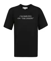 open-necked black shirt S,XS,M Black