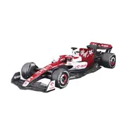 Bburago Licensed 1:43 Scale Alfa Romeo C42 #24 Zhou Race 2022 F-1 Diecast Model Toy