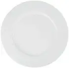 SET OF 4 White 8.25" Rim Porcelain Salad Plates by BIA Cordon Bleu