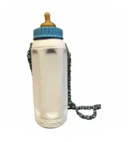 Moschino Jeremy Scott Leather Bag Baby Bottle shaped New With Tags! Summer 2022