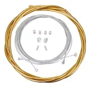 Bicycle Brake Cable Kit for Drop Bar Road - SHINY GOLD
