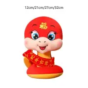 New Year Plush Snake Toy Gift Snake Plush Doll for Home Festivals Restaurant