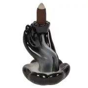 Hand & Lotus Backflow Incense Burner FREE POSTAGE