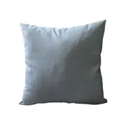 Cotton Canvas Cushion Cover Pillow Case - Light Blue
