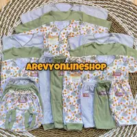 在飛比找蝦皮購物優惠-Arevy 嬰兒衣服套裝 18 件系列綠色新生嬰兒衣服 0-