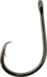 Gamakatsu Octopus Circle Hook #3/0 4X Strong Ringed Eye NS Black 6/Pk 209413